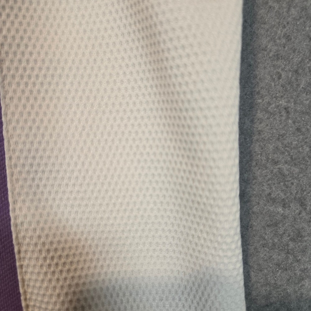 IZOD XFG Cool FX Polo Womens Medium Sleeveless Golf Purple Colorblock Mesh Top - Picture 8 of 9